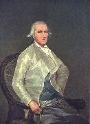 Francisco de Goya Portrat des Francisco Bayeu oil painting